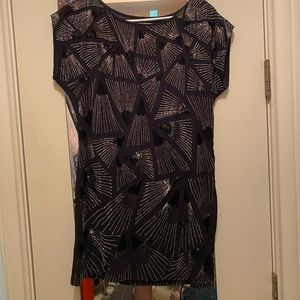 Trina Turk beaded mini dress